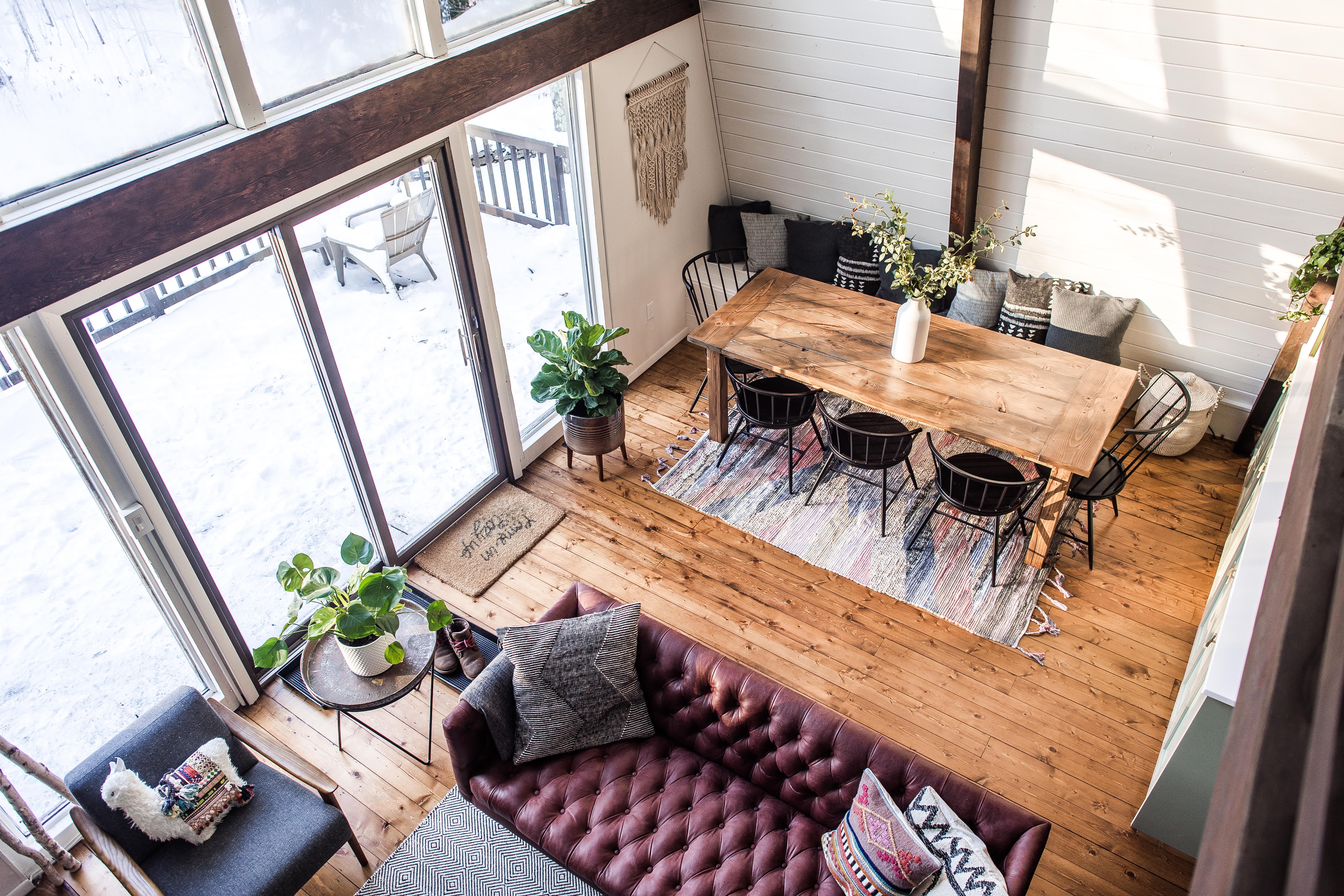 House Tour The Hunter Green House Catskills Cabin Apartment Therapy